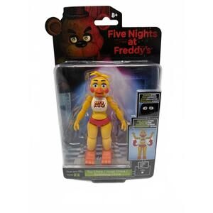 NEW 2025 Jazwares Five Nights at Freddy’s TOY CHICA 5" Action Figure Toy FNAF